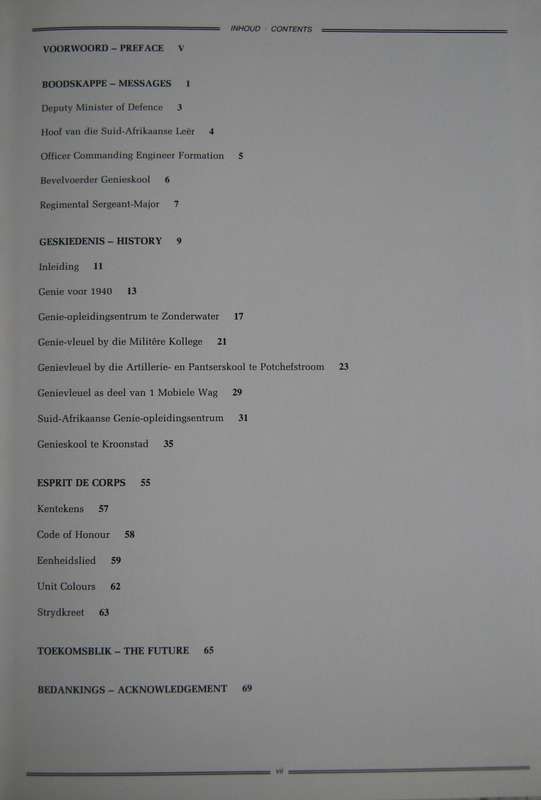 Die Geskiedenis van Genieskool 1940-1990 - School of Engineers The History Komdt J C Rabe