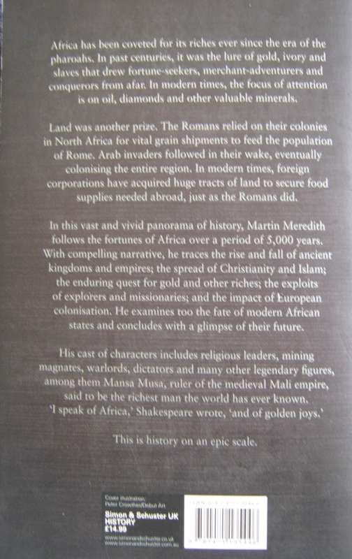 The Fortunes of Africa A 5000-Year History of Wealth, Greed and Endeavour Martin Meredith