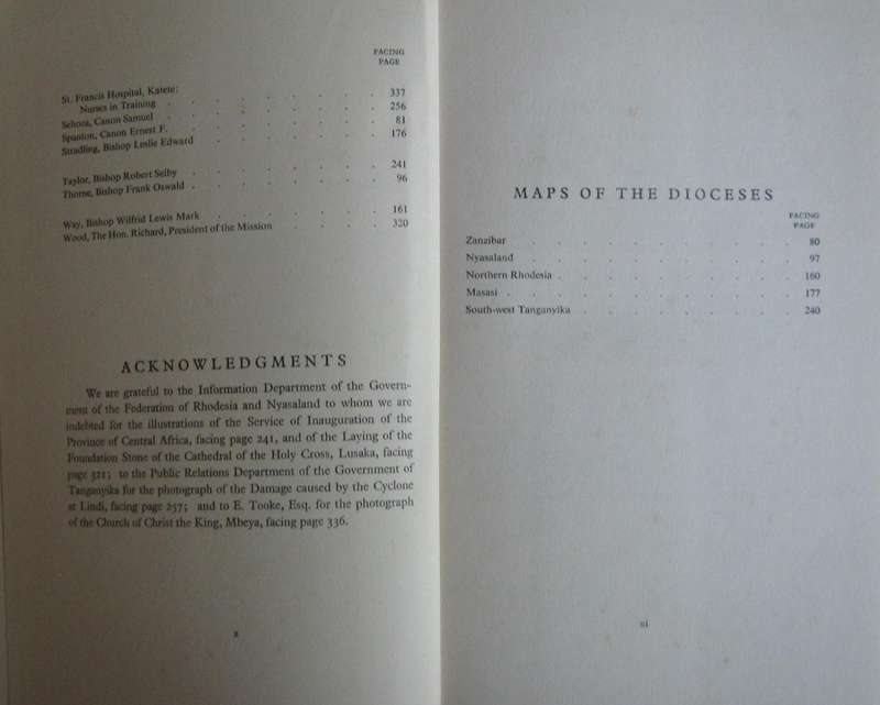 The History of the Universities Mission to Central Africa. 3 Volumes & Supplement