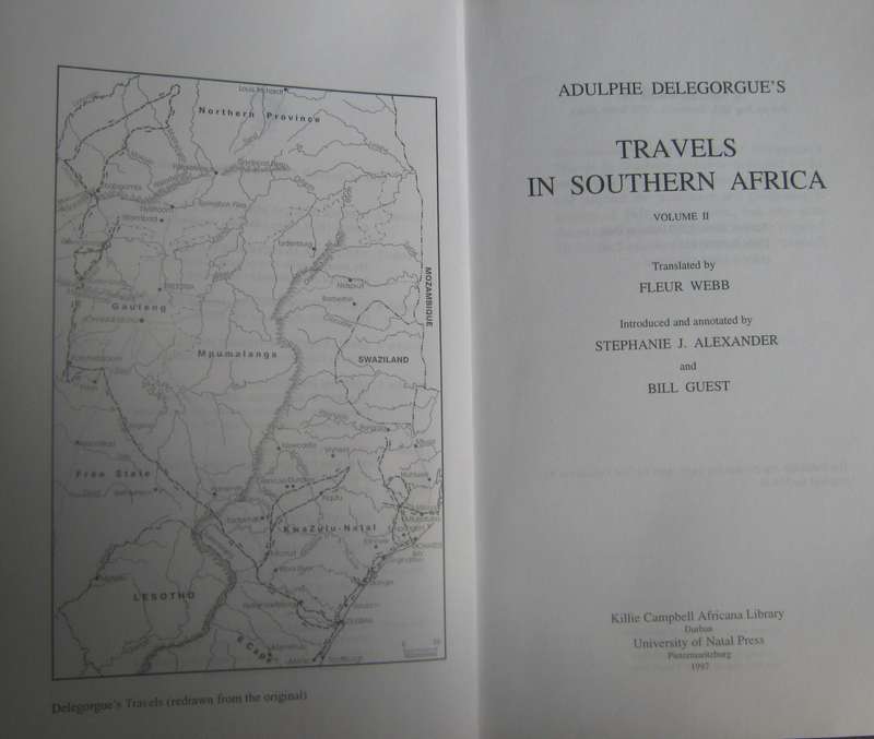 Travels in Southern Africa 2 Volume Set Adulphe Delegorgue