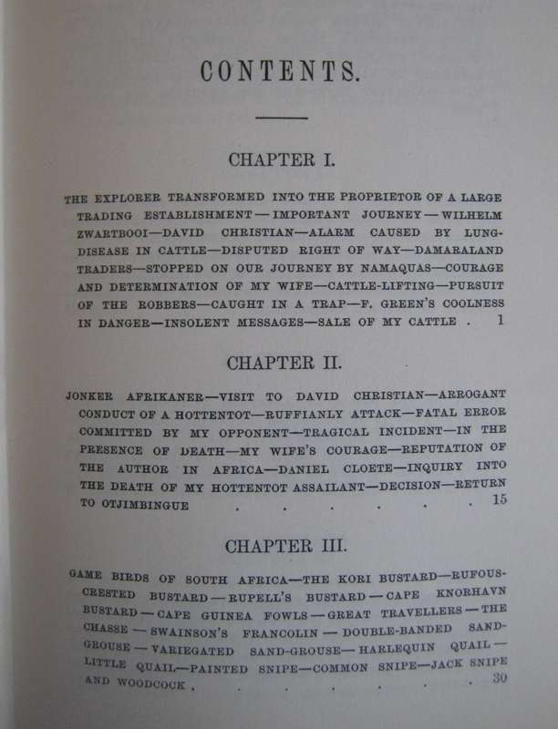 Notes of Travel in South Africa  C J Anderson Edited by L Llyod