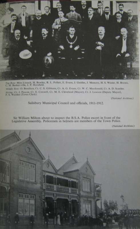 A Sequence of Time The Story of Salisbury, Rhodesia 1900-1914 G H Tanser