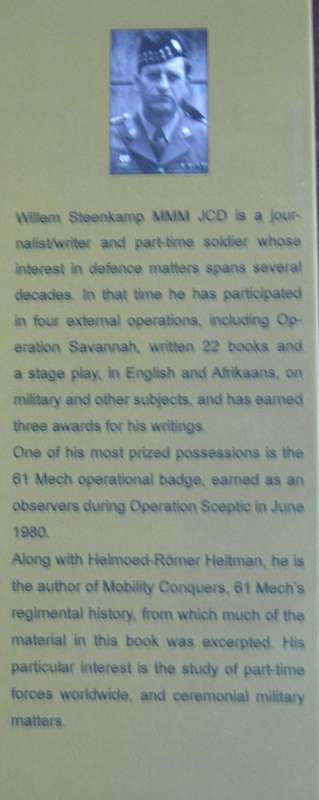 The Battle for Smokeshell 10 June 1980 Willem Steenkamp