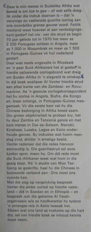 Terroris n Ooggetuieverslag Al J Venter