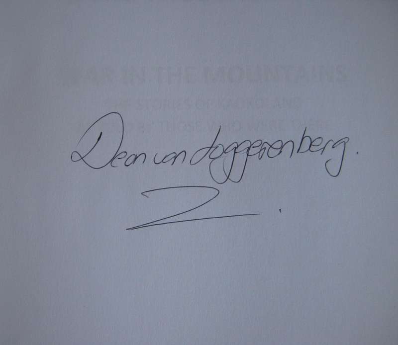 Ovita Mozondundu War in the Mountains The Kaokoland Story During the South African War  Signed