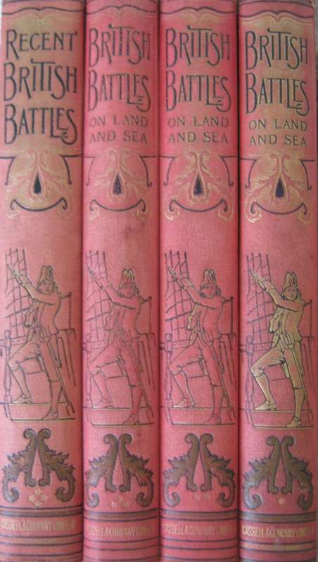 4 Volumes. British Battles on Land and Sea | Recent British Battles James Grant
