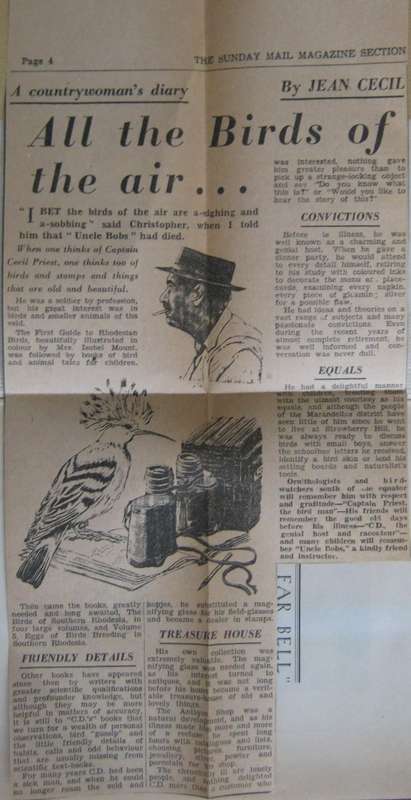 Far Bell Wartime Adventures in Central Africa Barbara Priest