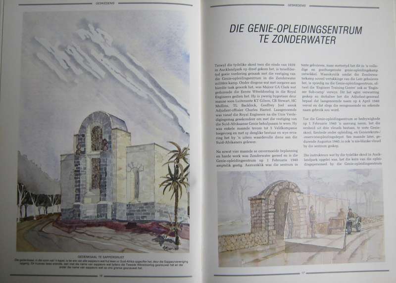 Die Geskiedenis van Genieskool 1940-1990 - School of Engineers The History Komdt J C Rabe