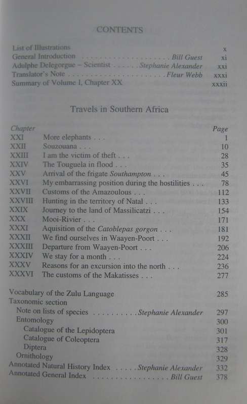 Travels in Southern Africa 2 Volume Set Adulphe Delegorgue
