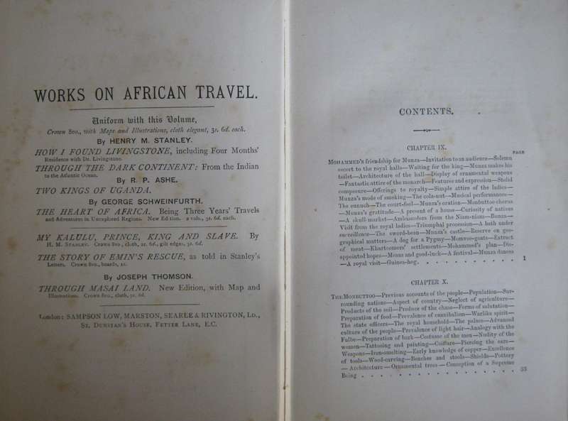The Heart of Africa Three Years of Travels & Adventures in the Unexplored Regions of Central Africa