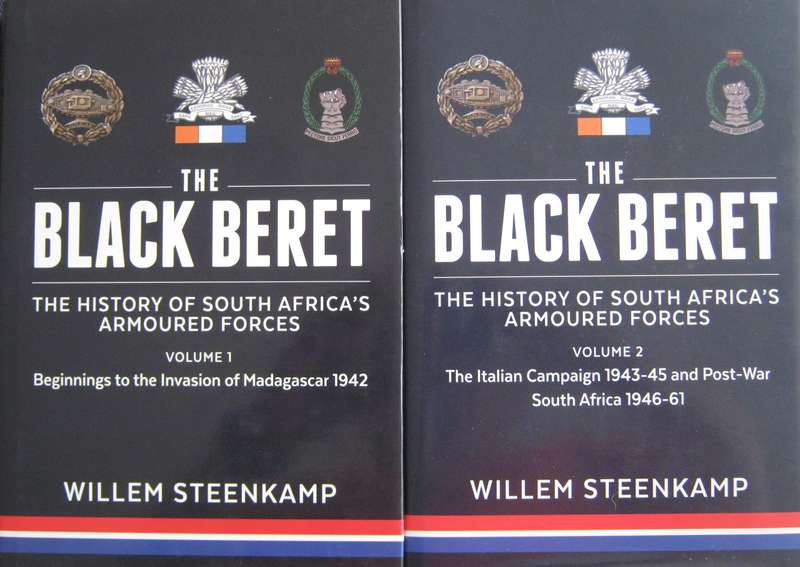 The Black Beret The History of South Africas Armoured Forces Volume 1 & 2 Willem Steenkamp