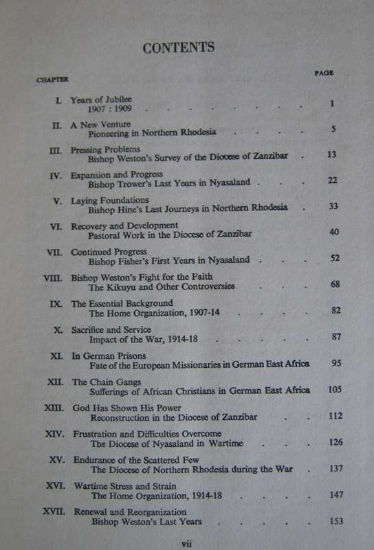 The History of the Universities Mission to Central Africa. 3 Volumes & Supplement
