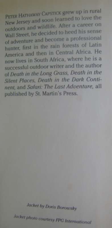Memories of an African Hunter Denis D Lyell