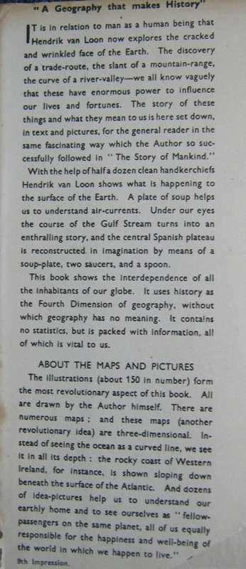 The Home of Mankind A Geographical Story of Mankind Hendrik Van Loon