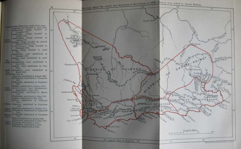 History of South Africa 1795-1872 Cape Colony, Zulu Wars & Formation of Bantu Communities G M Theal