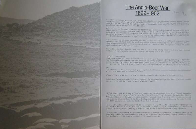 The Anglo-Boer War 1899 - 1902 Fransjohan Pretorius