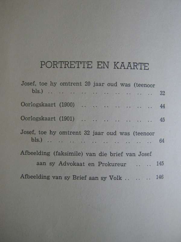 Jopie Fourie 'n Lewenskets J M De Wet