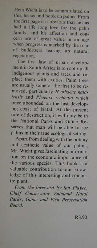 2 Palm Books: The Indigenous Palms of Southern Africa & Palms for Gardens in Southern Africa