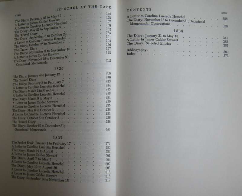 Herschel at the Cape Diaries & Correspondence of Sir John Herschel 1834  1838 David S Evans