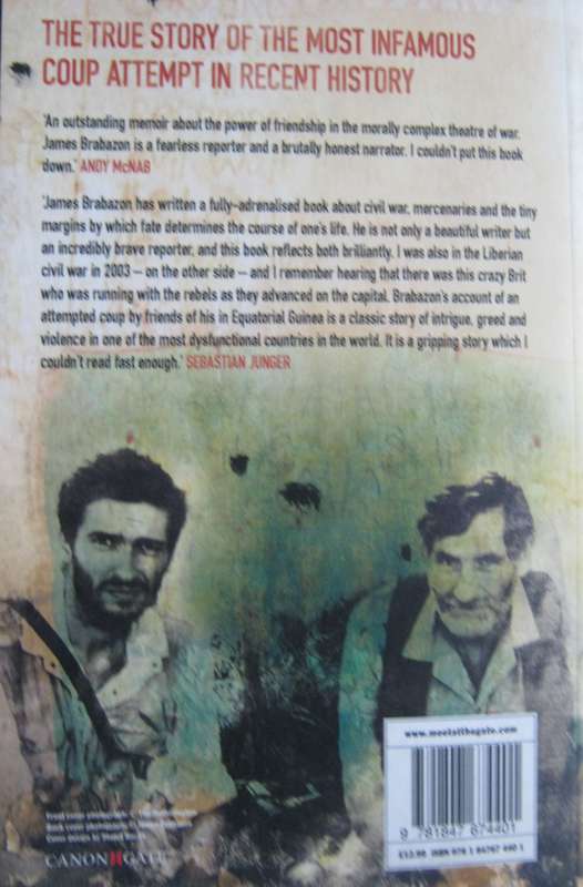 My Friend the Mercenary A Memoir James Brabazon