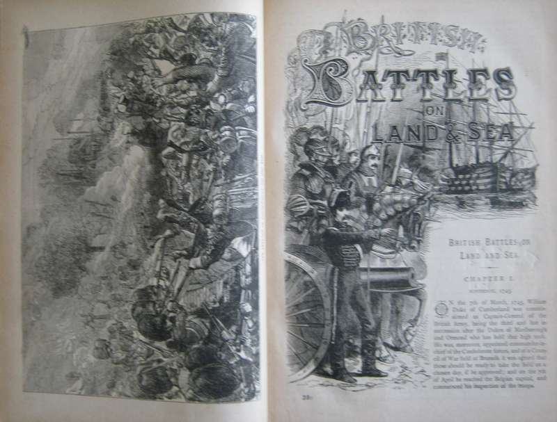4 Volumes. British Battles on Land and Sea | Recent British Battles James Grant