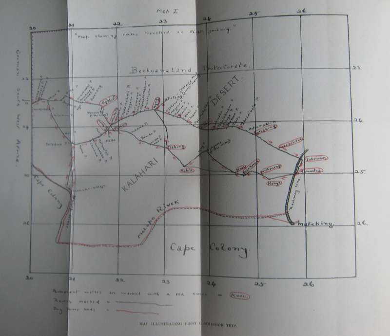 Trekking The Great Thirst Sport & Travel in the Kalahari Desert Arnold W Hudson