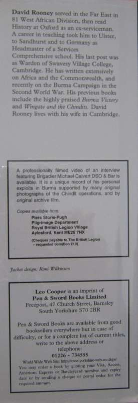 Mad Mike A Life of Brigadier Michael Calvert David Rooney