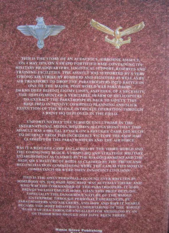 Eaglestrike The Story of the Controversial Airborne Assault on Cassinga 1978 Col. Jan Breytenbach