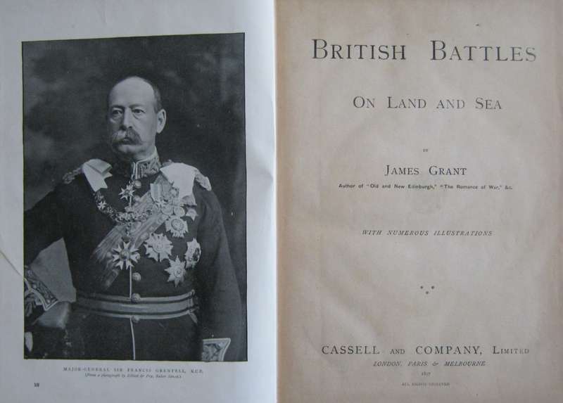 4 Volumes. British Battles on Land and Sea | Recent British Battles James Grant