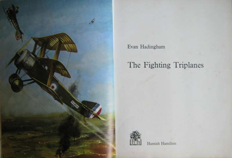 The Fighting Triplanes Evan Hadingham