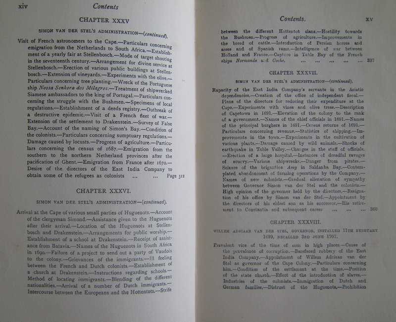 History of South Africa Before 1795 Foundation of the Cape by the Dutch. Volume 3