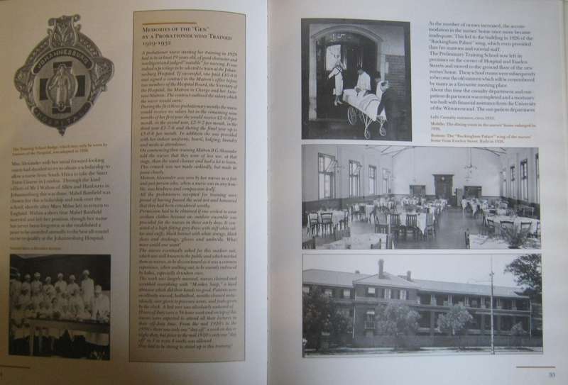Johannesburg Hospital | Hospitaal 1890-1990 Miss/Mej Lorna Schreiber