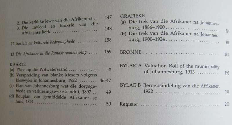 Afrikaners in Die Goudstad Deel 1 1886-1924 Redakteur Prof. Dr E L P Stals