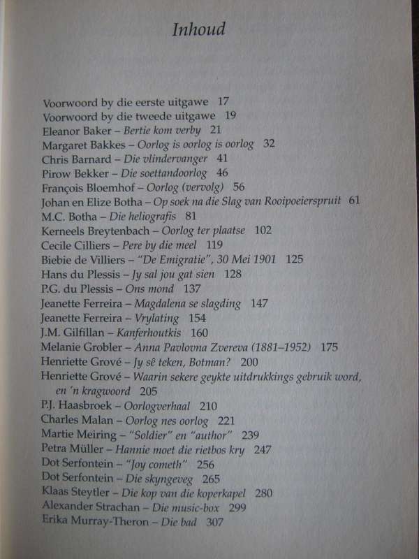 Boereoorlogstories 34 Verhale Oor Die Oorlog Van 1899-1902 Jeanette Ferreira