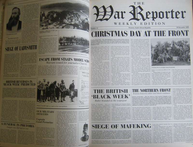 The War Reporter Anglo-Boer War through the eyes of the Burghers  J E H Grobler