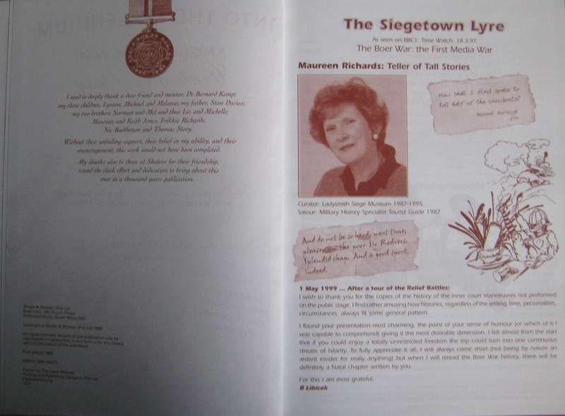 Into the Millennium Anglo-Boer War Centenary Diary Today and 100 Years Ago