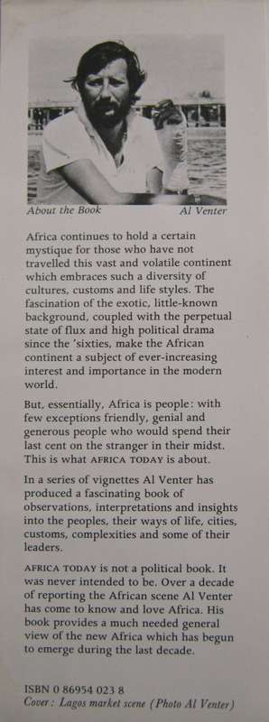 Africa Today   Al J. Venter