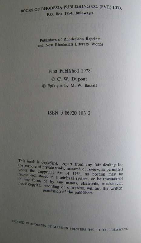 The Reluctant President The Memoirs of the Hon. Clifford Dupont, GCLM, ID