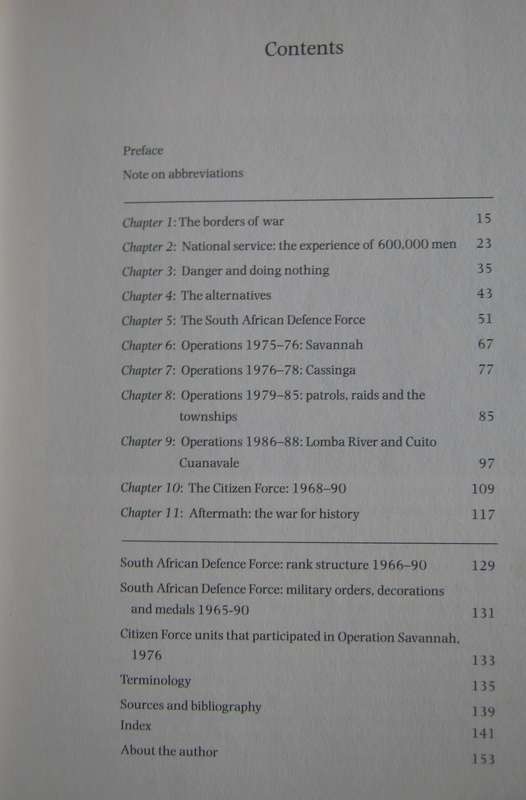 On The Border The White South African Military Experience 1965-1990  David Williams