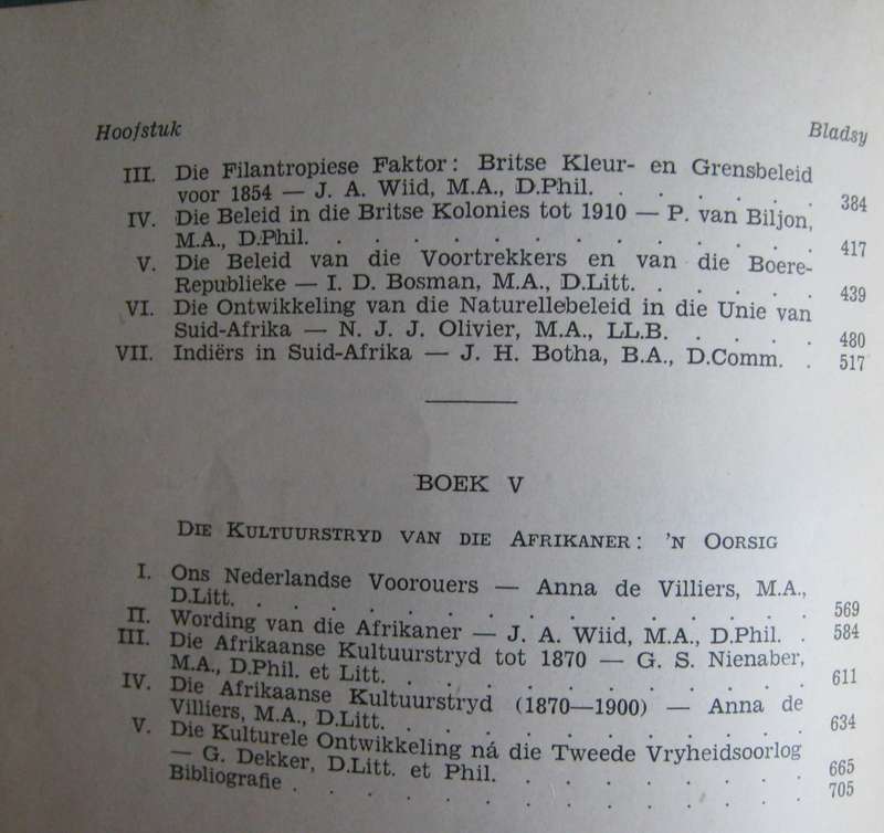 Geskiedenis Van Suid Afrika. Volume 1 & 2 A J H Van Der Walt, J A Wiid & A L Geyer