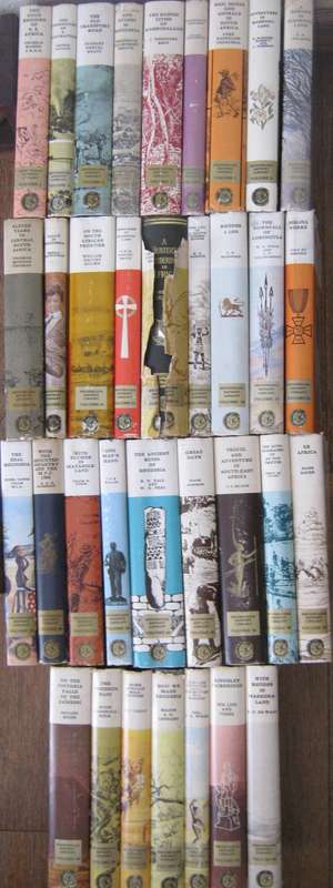 Rhodesiana Reprint Library Gold Series Rare Set of 34 Volumes