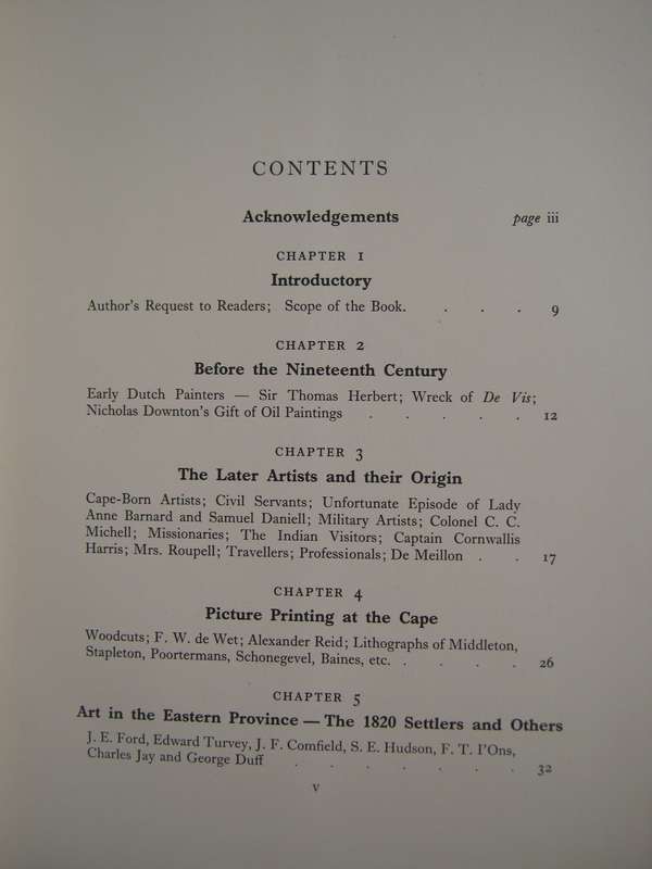 Pictorial Art In South Africa During Three Centuries to 1875 A Gordon-Brown