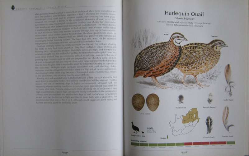Agreds Game Birds of South Africa Field Identification and Management P J Viljoen.