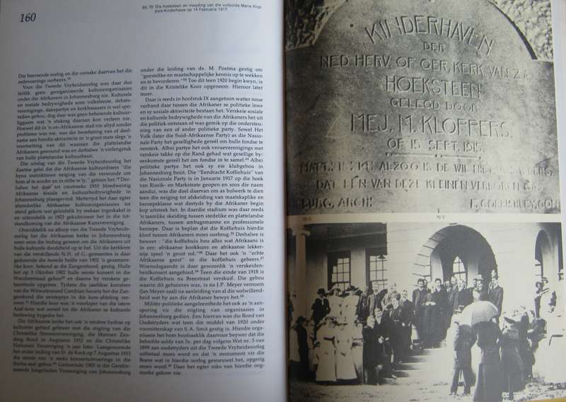 Afrikaners in Die Goudstad Deel 1 1886-1924 Redakteur Prof. Dr E L P Stals