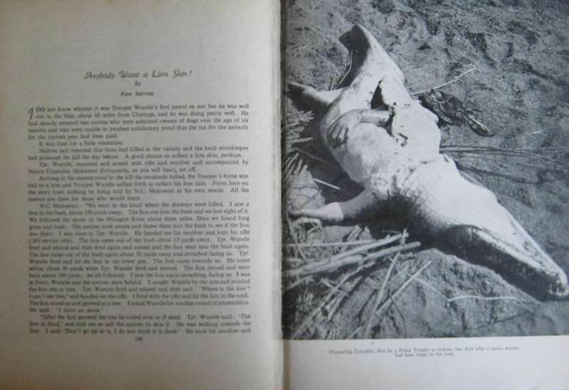 Blue and Old Gold A Selection of Stories from The Outpost the Regimental Magazine of the BSAP