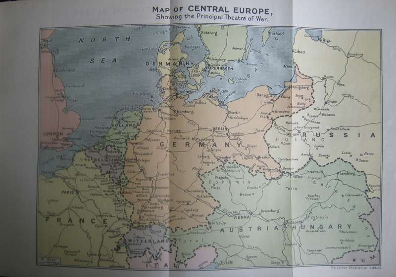 The History of the Great European War Its Causes and Effects 4 Volumes