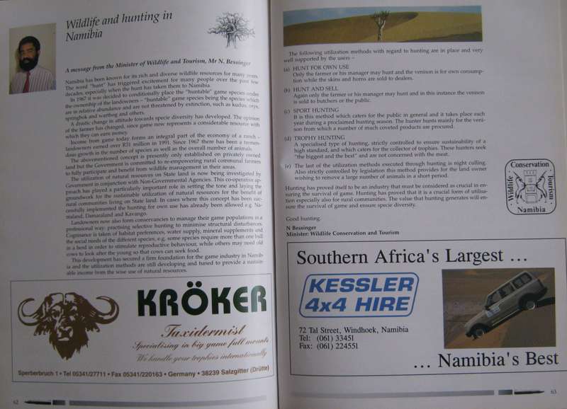 Hunting in Southern Africa Ralf Robert Enderwitz