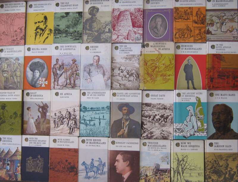 Rhodesiana Reprint Library Gold Series Rare Set of 34 Volumes