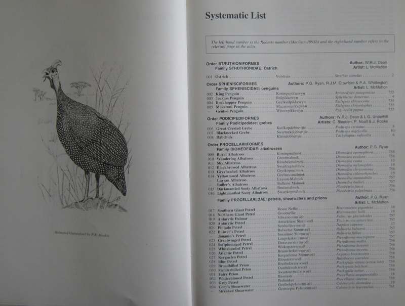 The Atlas of Southern African Birds - 2 Volume Set