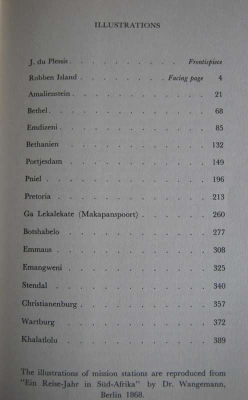 A History of Christian Missions in South Africa   Author: J Du Plessis           Publisher: C Struik